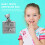1Pc Portable Silver Baby Teeth Keepsake Box with Zinc Alloy Material 3