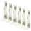 6 Pcs Wall Mount Bracket For Curtain Track Rod Hardware Brackets 8