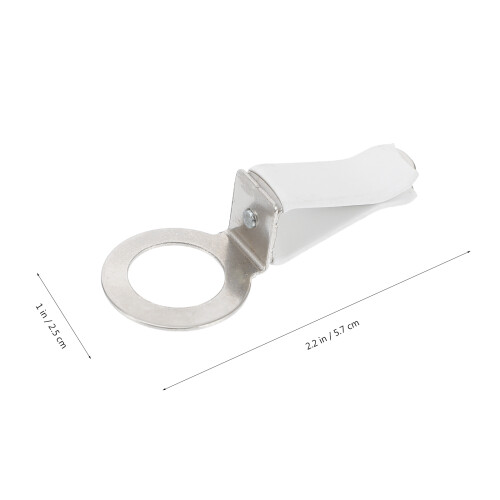 24Pcs White Car Aroma Clips Iron Durable Perfume Vent Clips for Auto 1