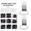 24Pcs White Car Aroma Clips Iron Durable Perfume Vent Clips for Auto 4