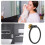 Coat Mounted Clothes Towel Ring Wall-Mounted Hook Office 5
