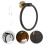 Coat Mounted Clothes Towel Ring Wall-Mounted Hook Office 9