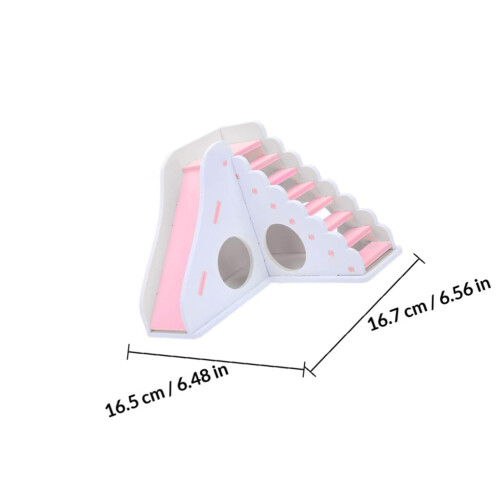 Toy For Hamster Playing Activity Platform Slide Playground House 1