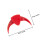 Melon Pliers Scissors Red 6pcs 3.5x2.4x0.4in 2