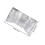 6Pcs Aluminum Foil Oil-Splash Guards for Kitchen Use Silver 2
