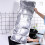 6Pcs Aluminum Foil Oil-Splash Guards for Kitchen Use Silver 3