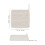 1Pc Woven Cotton Pot Cushion White Thick Pot Mat for Kitchen Table 2