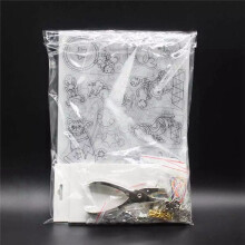 396 PCS Shrinky Art Paper Heat Shrink Sheet Plastic Kit Hole Punch Keychains Pencils DIY Drawing Art Supply