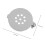 10Pcs Silver Copper Brooch Bases DIY Making Accessories Practical Tray 2