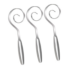 Stainless Steels Manual Dough Mixer With Spirals Head-3
