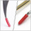 Raindrops 100pcs Silicone Eyelash Grafting Tweezers Tip Caps - Red 5