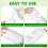 2Pcs White Plastic Bird Water Dispenser Durable Birds Feeding Cups 5