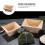 1Pc Wood Quadrangular Rice Ball Mold For Zongzi And Rice Pudding 6