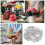 1Pc Silver Metal Flower Arranging Holder Durable Aluminum Fixer 6