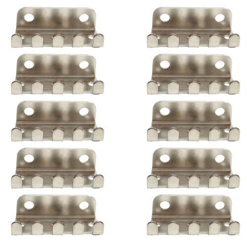 10Pcs High Strength Iron Guitar String Retainer Hooks For Smooth