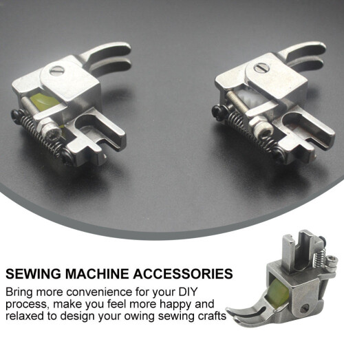 Sewing Needles Machine Flat-Seaming Roller Foot Presser Tool Rubber 2