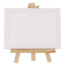 1Set Weißer Mini Holzstaffelei -Display Für Zuhause Und