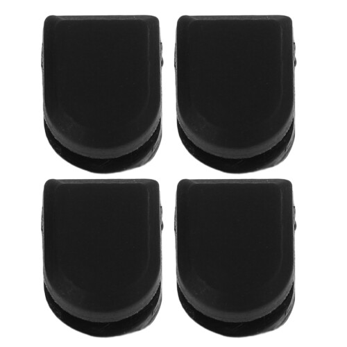 4Pz Cuscinetti Nero in Silicone Antivibrazione Per Audio
