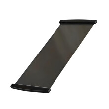 Indoor-Gymnastikbahn, Trainingsmatte,-140x50cm Schwarz
