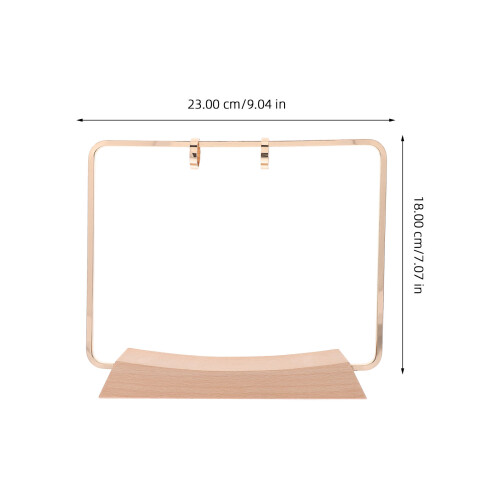 1Set Porta Calendario Tavolo in Ferro E Legno Per Ufficio E Casa 1