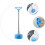 Pulitore Wc Gomma Con Manico Acciaio Per Bagno E Cucina 4