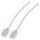 2St Rj11 Rj45 Connector Voor Telefoon En Ethernet 1