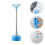 Pulitore Wc Gomma Con Manico Acciaio Per Bagno E Cucina 9