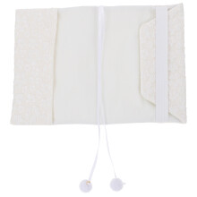 Wit Polyester Boekhoes Decoratieve Slijtvaste Boekbeschermer