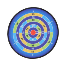 1Set Kids Bordspel Met Blauwe Plakbal, Duurzaam Foam En Zachte Stof