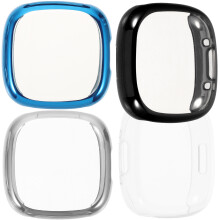 4St Tpu Watch Case Helder Beschermhoesje Voor Versa4 En Sense 2