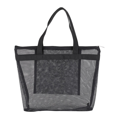 Zwart Polyester Douchezak Met Openingsontwerp Voor