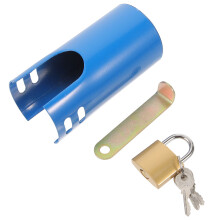 1Set Buitenwaterkraan Slot Met Betrouwbare Ijzeren Behuizing