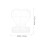 1Pc DIY Silicone Photo Frame Mold White Love Shape Epoxy Casting 2