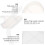 1Pc DIY Silicone Photo Frame Mold White Love Shape Epoxy Casting 3