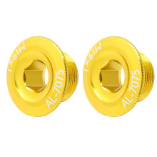 2St Aluminium Crankafdekkingen Voor Universele Fietsbouten