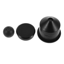 1Set Praktische Zwarte Parasol Touwspanner Voor Buitengebruik
