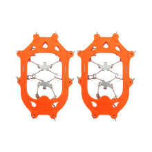 Outdoor 19 Tooth Ice Claws Spikes Chain Shoe Cover Ice-L