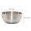 Tazza Schiuma Barba Uomo in Acciaio Argento 2