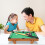 1Set Tavolo Da Biliardo Mini Verde in PVC Per Bambini Gioco Educativo 3