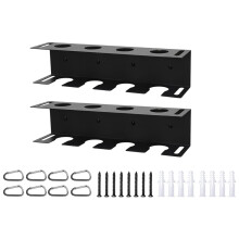 Metal Baseball Bat And Ball Rack With Hooks For Sports-2 sets