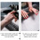 Poggiapolso Mano Nero PU Manicure Cuscino Cuore Per Nail Art 6