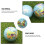 Pallina Training Golf in Gomma E Srulyn Per Esterni 5