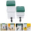 2Pz Contenitore Acqua Coniglio Multifunzione Verde Robusto 8