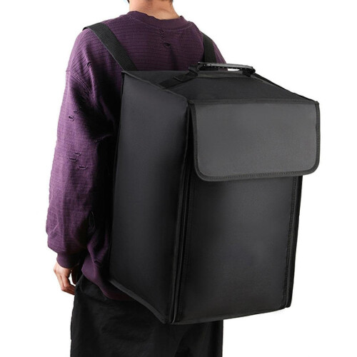 Drum Storage Bag Backpack Case, Dustproof Protection with Handle and Straps for Accessories 2