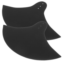 2Pcs Drum Cymbal Mute Pads for Quiet Practice, Noise Reduction and Realistic Stick Response