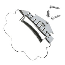 Stainless Steel Mandolin Tailpiece Bridge for and Upgrade, Enhanced Sound Sustain, Durable Build