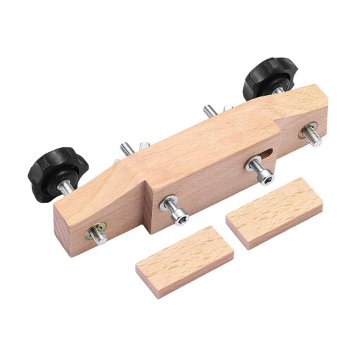 Guitar Bridge Clamp Acoustic  Tool with Stable Bridge Alignment Durable Maple Construction 1