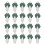 Mlins  20 Pcs Jewelry Making Charms Bulk Diy Accessories 7