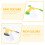 8St Finger Vogel Speelgoed Plastic Voor Thuis En School 4