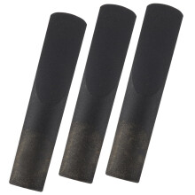 Resin Clarinet Reeds 3 Pack for Professional Players, Consistent Tone and Humidity Resistant